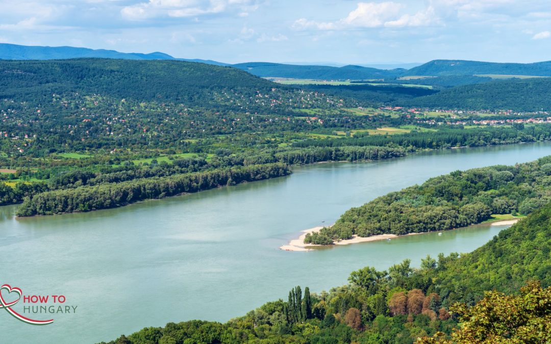 the Danube river in Hungary