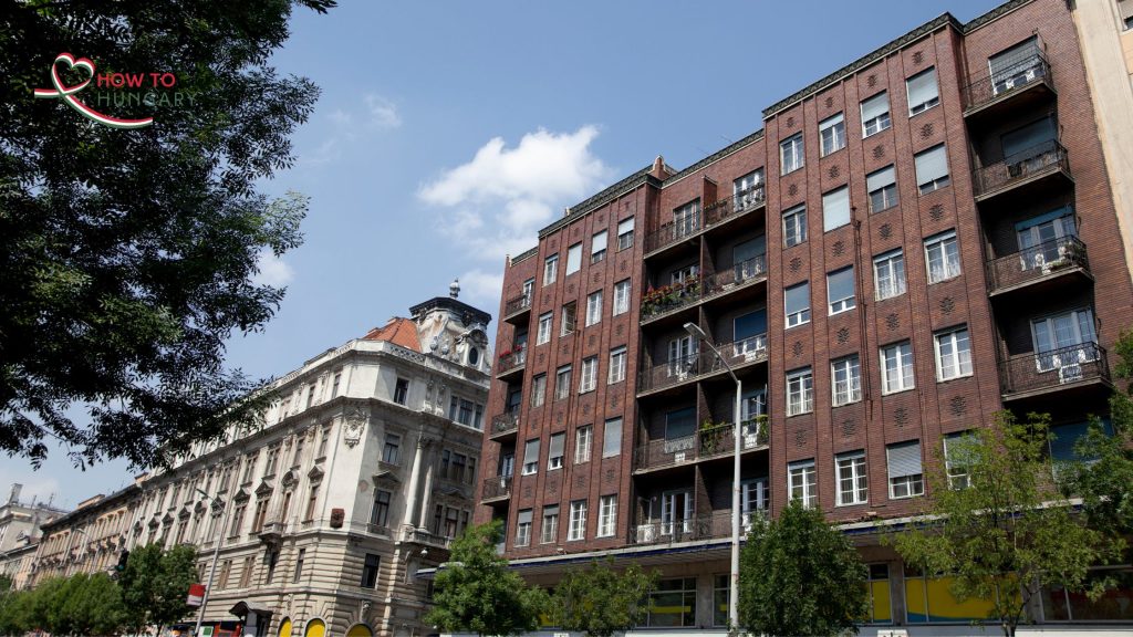 “Modern apartment building in Budapest, ideal for first time buyers in Hungary.
