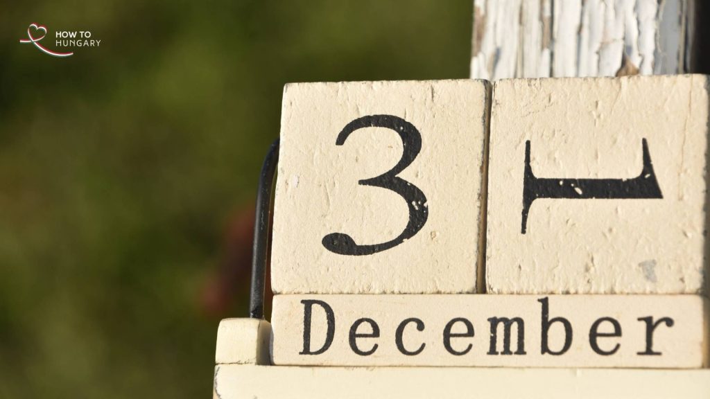 Symbolic image representing Saint Sylvester, after whom New Year’s Eve is called Szilveszter in Hungary