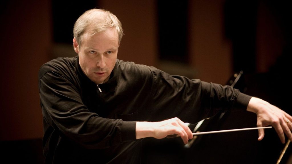 Conductor Jonathan Brett leading classical music in Budapest — Mendelssohn Reimagined, Solti Chamber Orchestra, June 2026